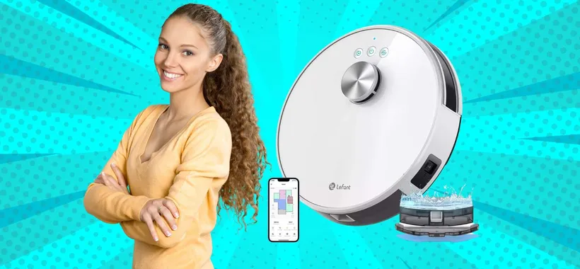 Lefant M1: robot aspirapolvere e lavapavimenti a ottimo prezzo per zero fatica