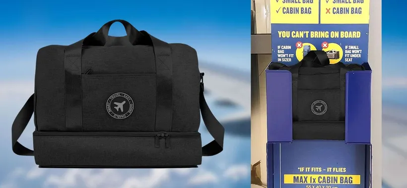 Questo bagaglio a mano lo imbarchi GRATIS (Ryanair, Easyjet e non solo)