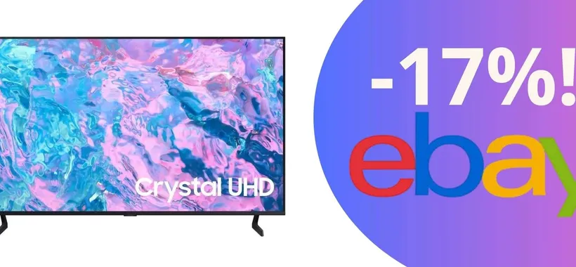 Tv Samsung 4K da 55'' con Wi-Fi e HDMI: qualità top a prezzo bomba!