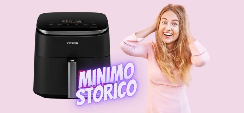 COSORI Turbo Blaze: friggitrice ad aria SENZA RIVALI a prezzo WOW