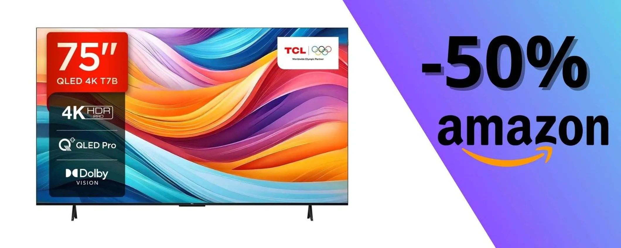 TV TCL 4K ULTRA HD da 75