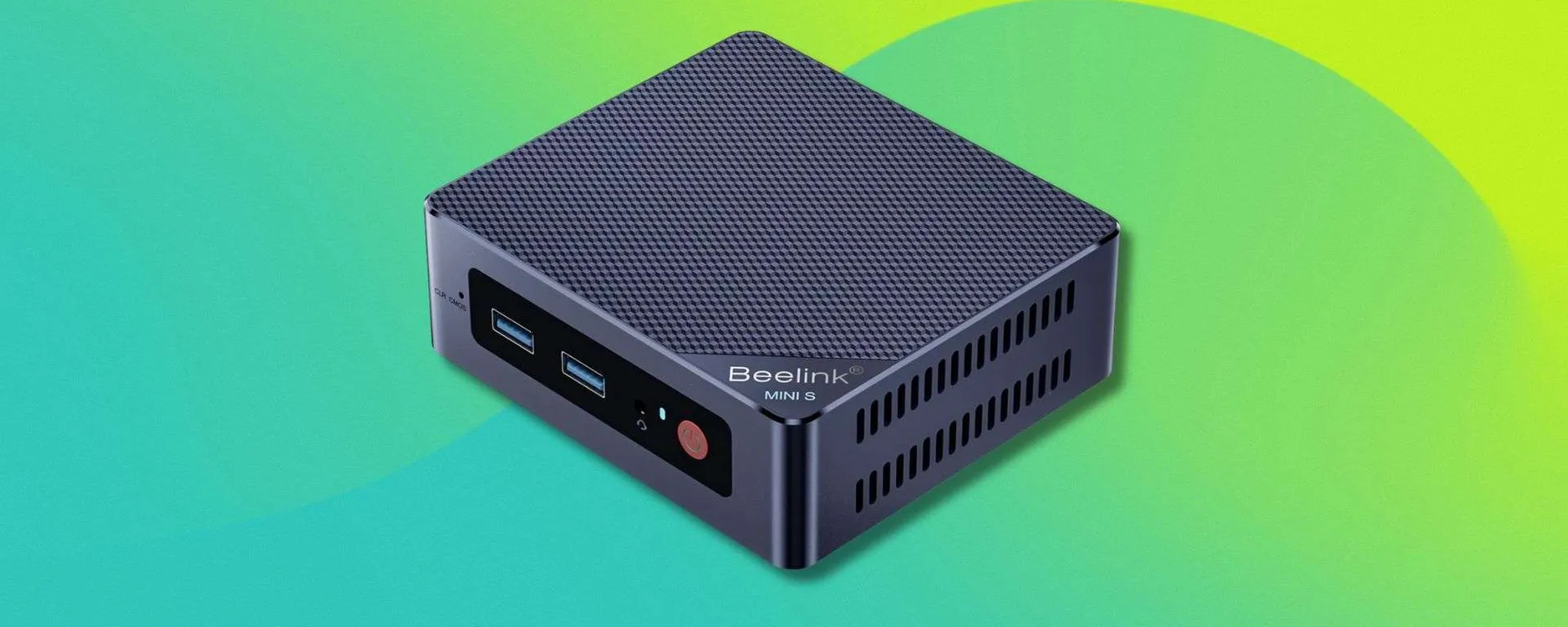Beelink MINI S12 Pro a 179€ con coupon da 60€: Mini PC con Intel N100, 16GB RAM e SSD da 500GB
