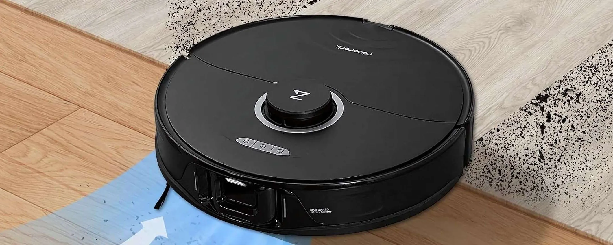Roborock S8: robot aspirapolvere 6000PA e DOPPIA SPAZZOLA con 200 euro di sconto