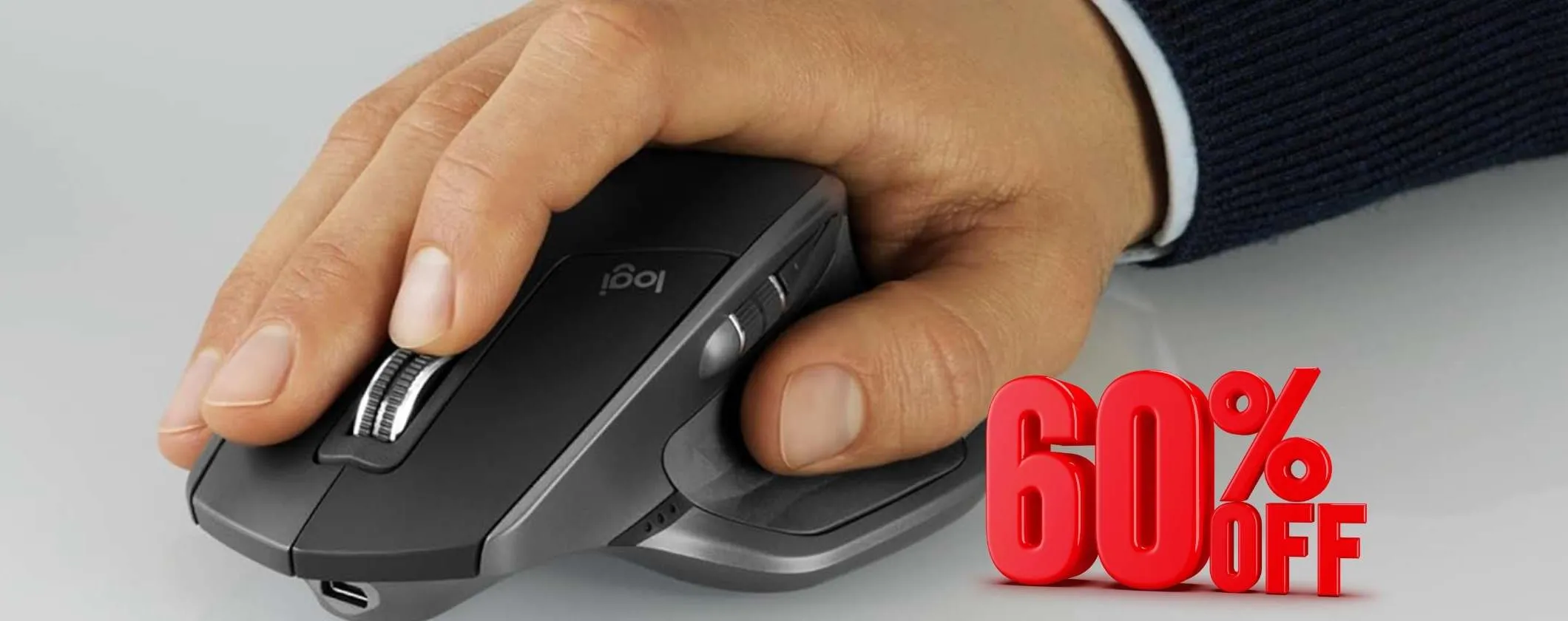 Ergonomico, rapido e ora anche a un ottimo prezzo: Logitech MX Master 2S al 60%