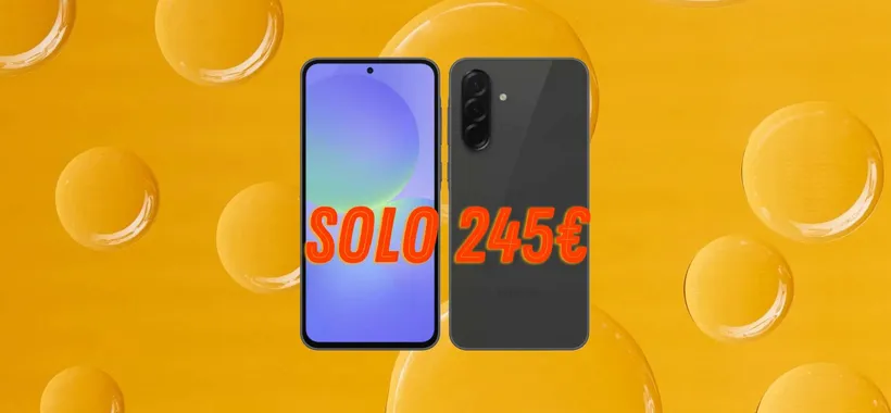 Samsung Galaxy A36: il mediogamma con una marcia in più (245€)