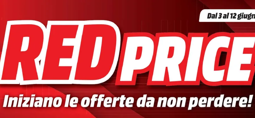 Volantino MediaWorld, occhio ai Red Price: offerte da non perdere fino a metà giugno