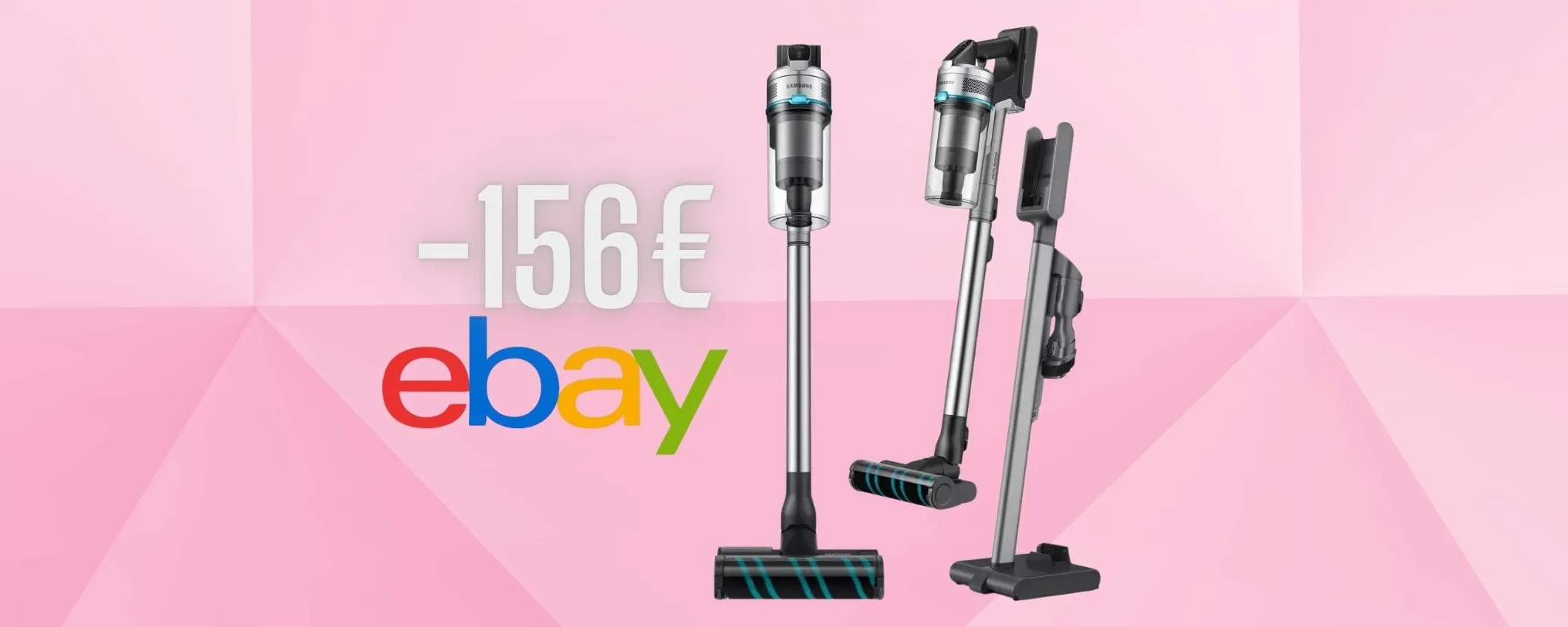 Samsung Jet 90: scopa elettrica PREMIUM in super sconto su eBay