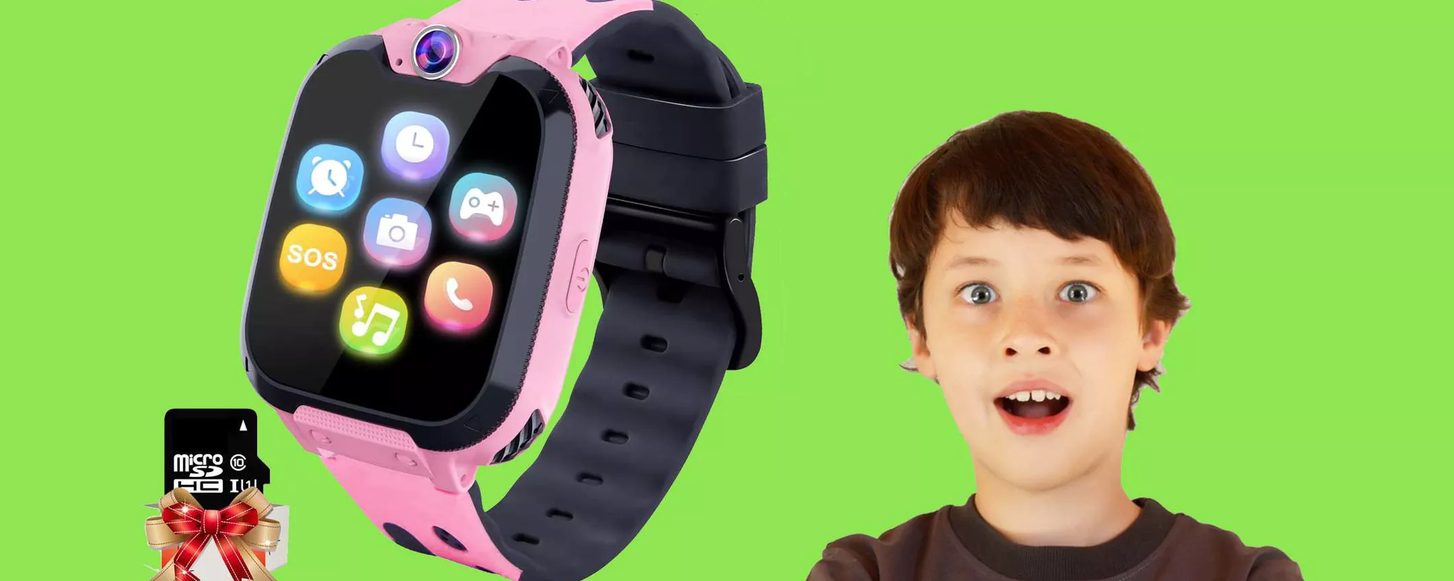 Smartwatch per bambini con fotocamera: sconto FOLLE del 37%