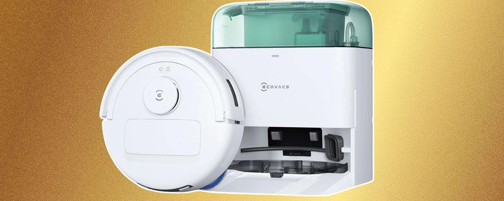 Ecovacs Deebot Mini è in offerta: il robot aspirapolvere compatto che passa OVUNQUE