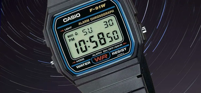 Casio F 91W: l'icona vintage in offerta shock su eBay