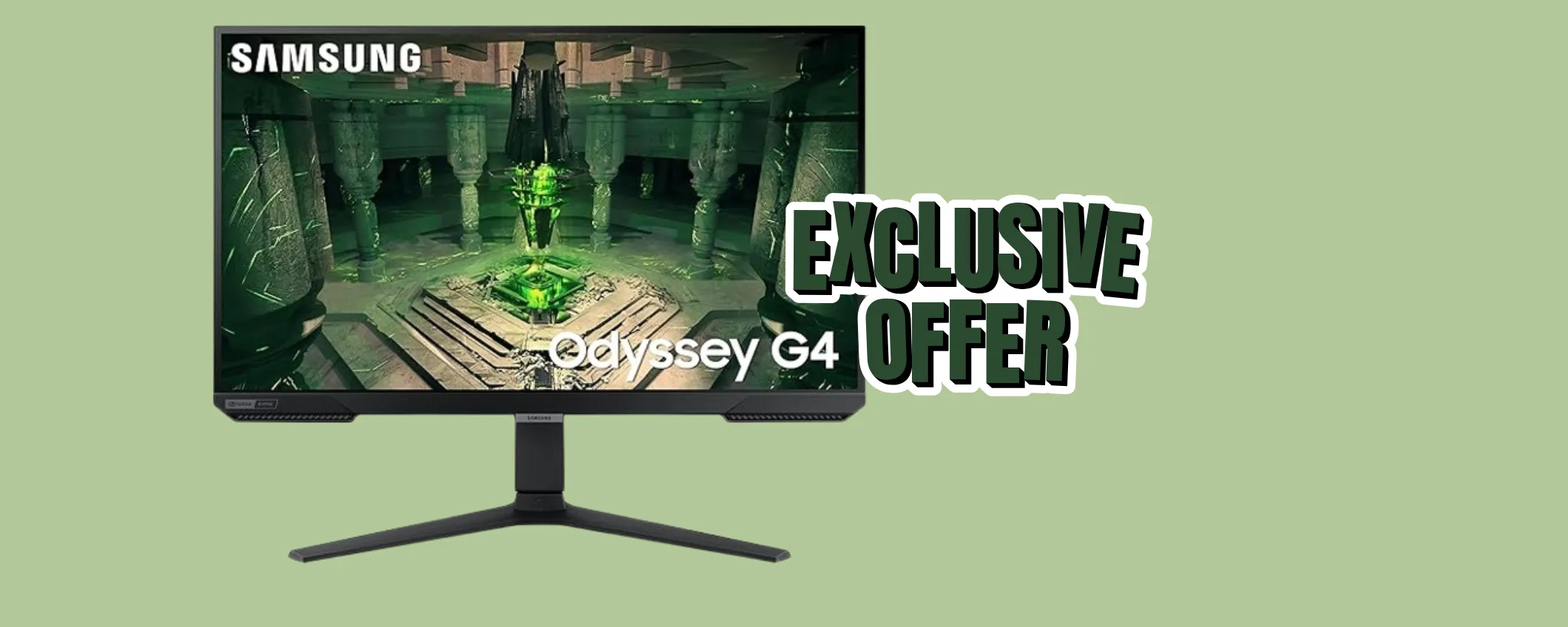 Samsung Odyssey G4: ora in sconto