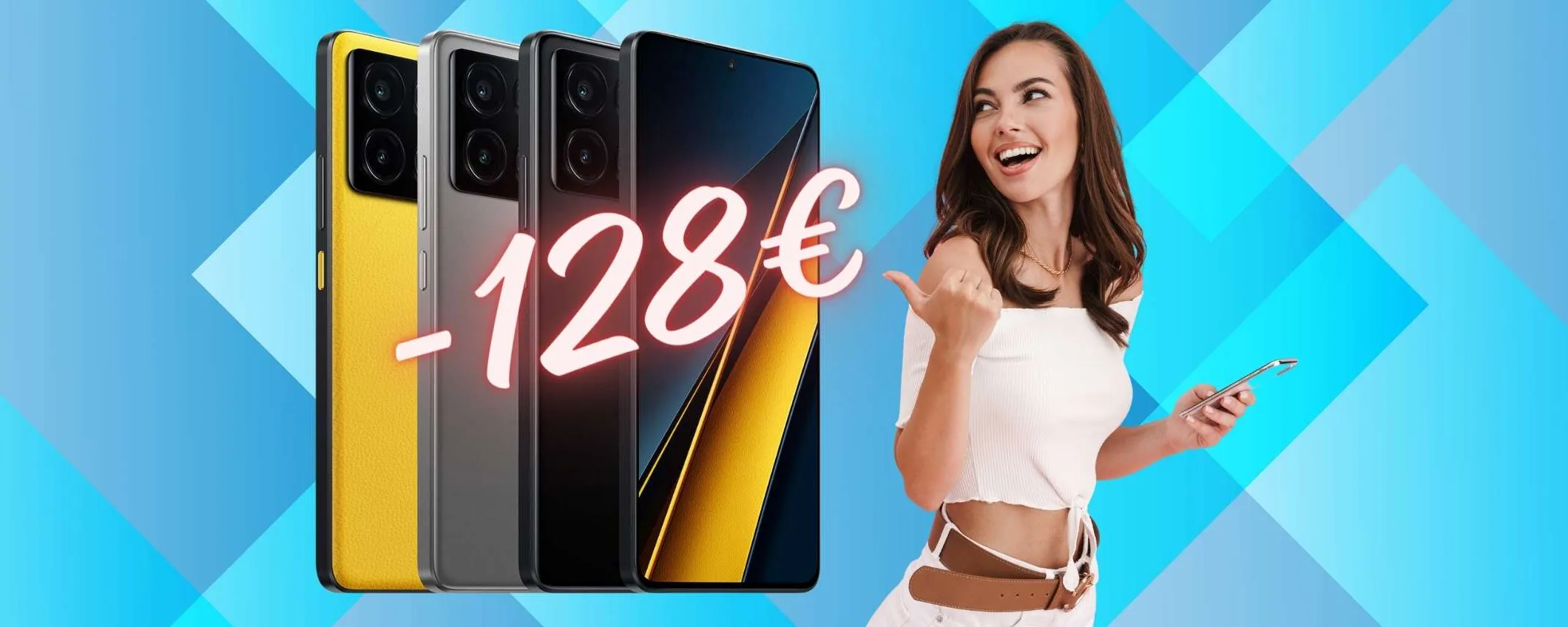 POCO X6 Pro (12/512GB) in SCONTO di 128€ su eBay, il SOGNO si avvera