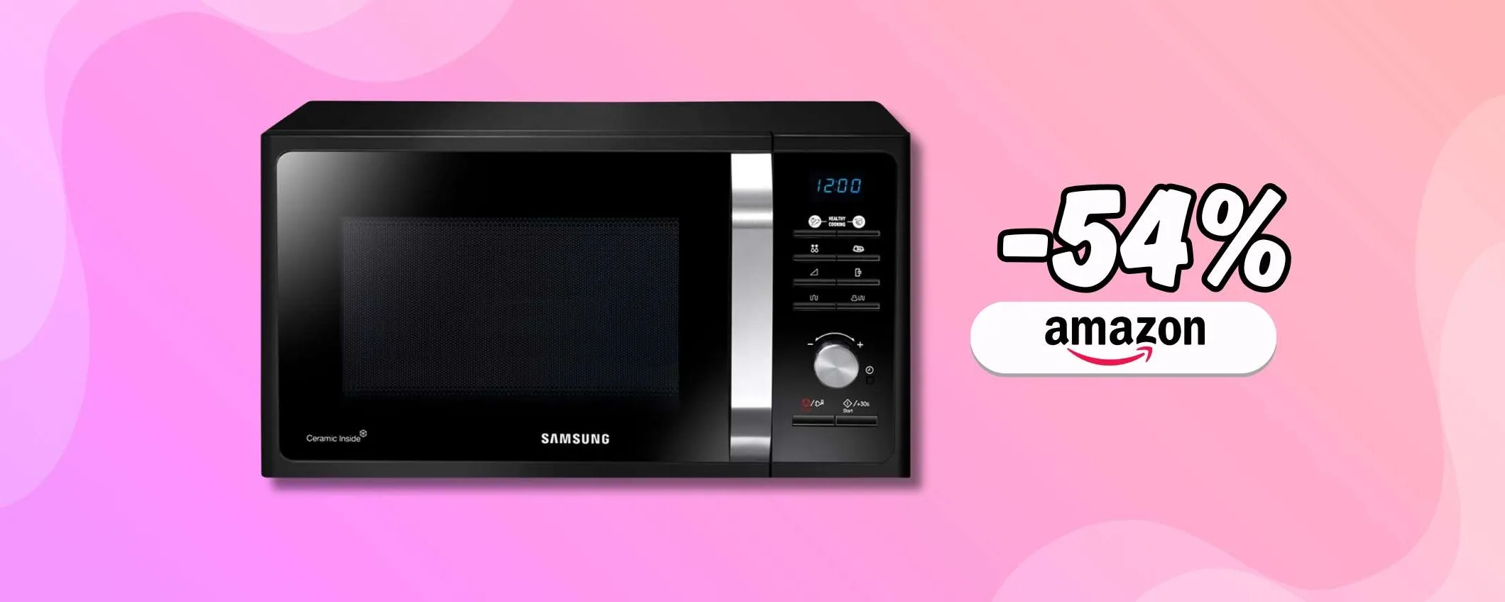 Microonde Samsung con Grill a prezzo disintegrato: 99€ è l'affare