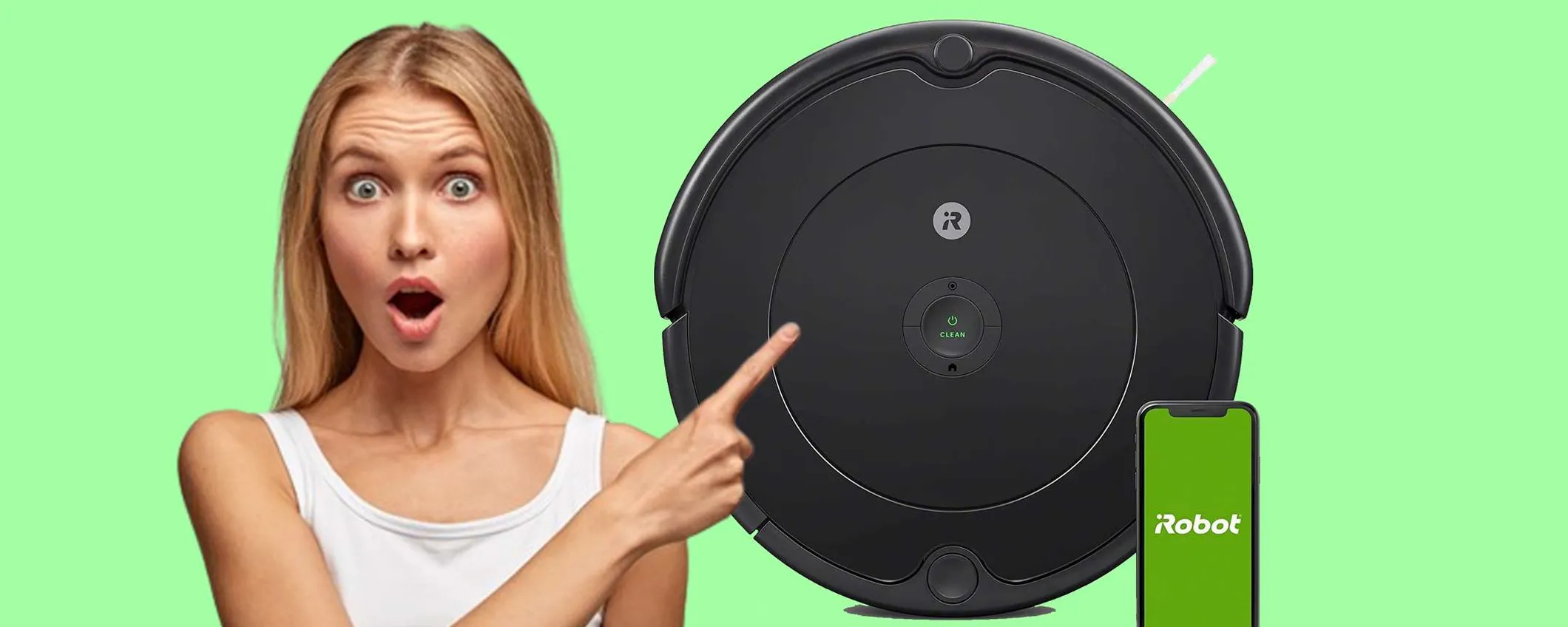 iRobot Roomba 692, che prezzo! Oggi risparmi sul re dei robot aspirapolvere