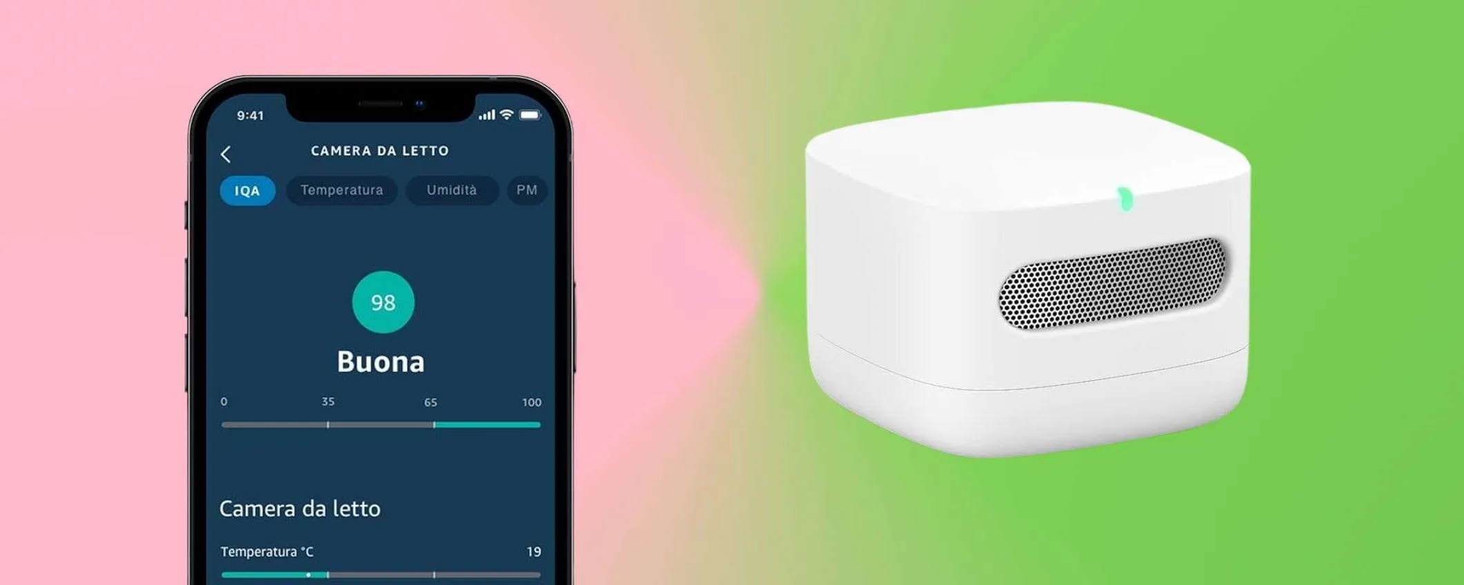 L'aria che respiri è buona? Scoprilo con il monitor smart Amazon in offerta a tempo (-38%)