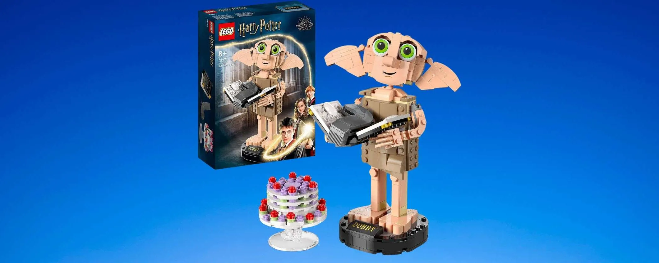 LEGO Harry Potter Dobby l'Elfo Domestico: offerta da Black Friday, prezzo al minimo