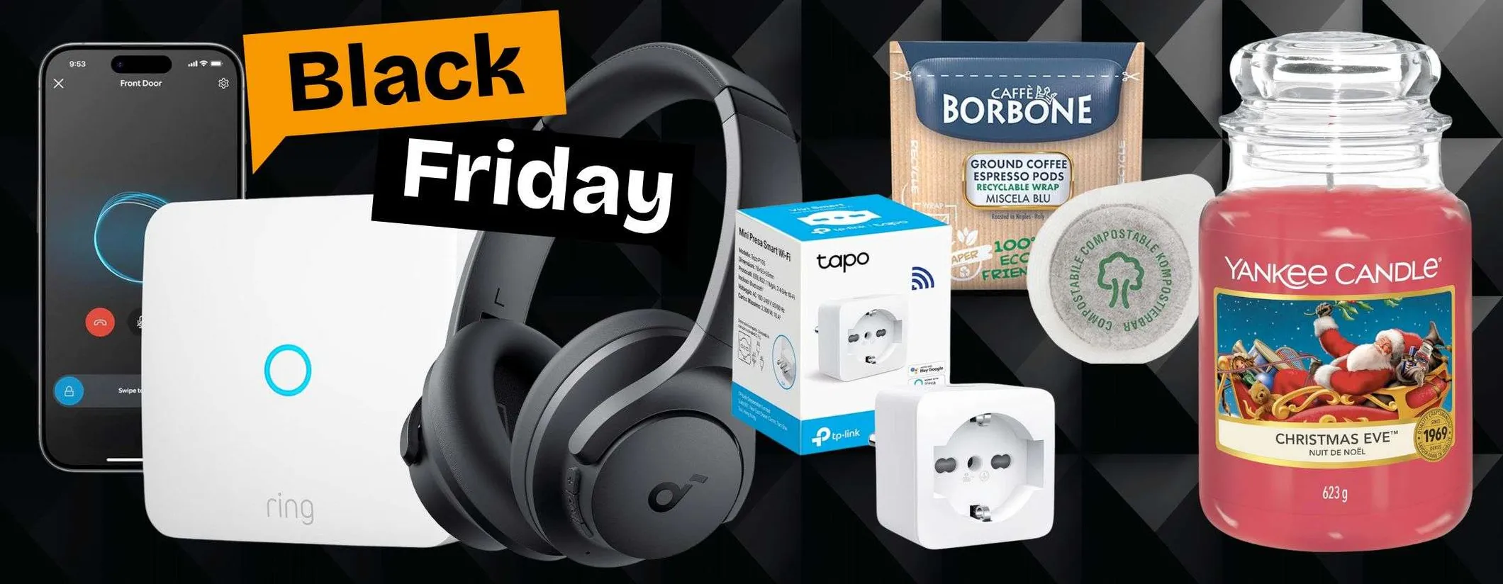 Black Friday Amazon, giorno 2: i MEGA AFFARI da 9,49€ a meno di 50€