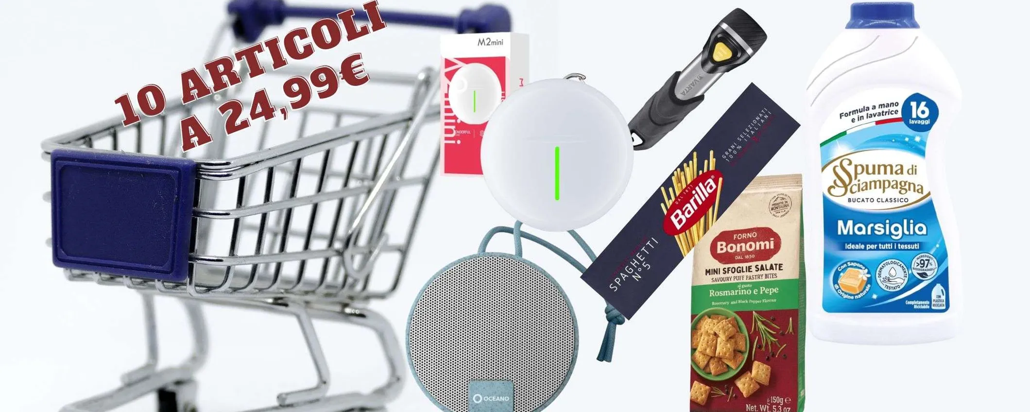 Amazon, il carrello SEGRETO: 10 prodotti WOW con una spesa totale di 24,99€