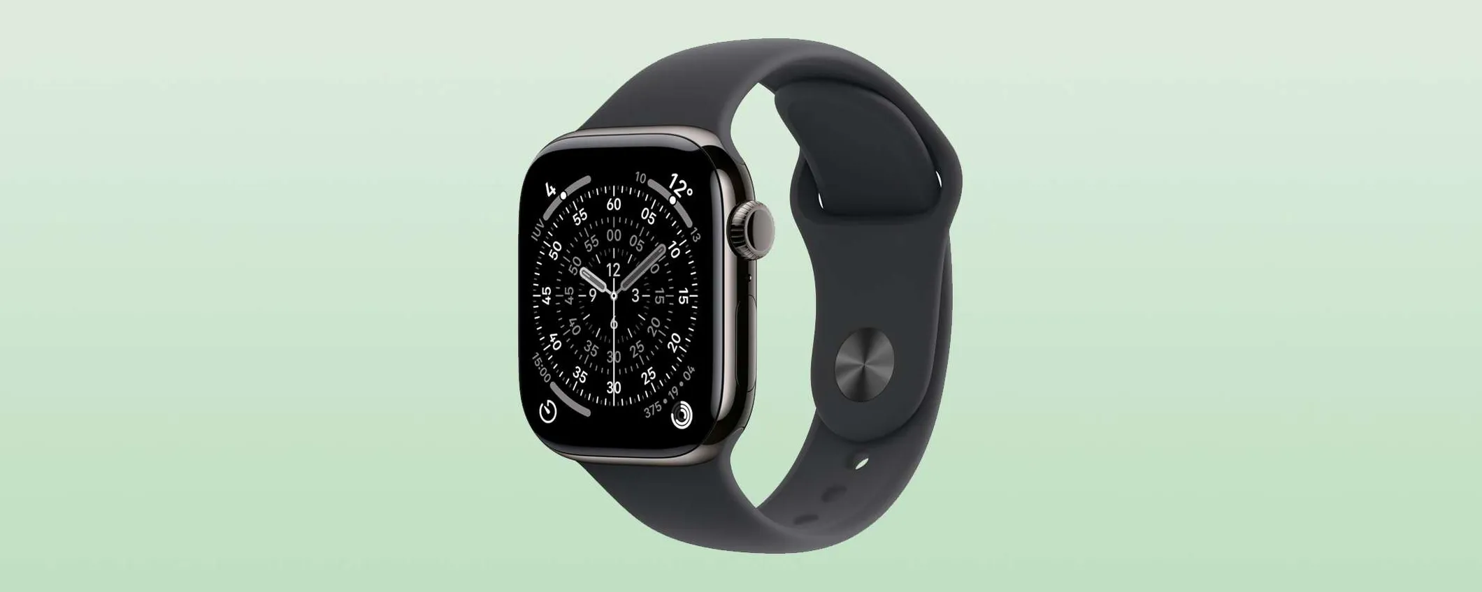 L'elegante Apple Watch Series 11 in titanio ardesia in offerta a meno di 740€
