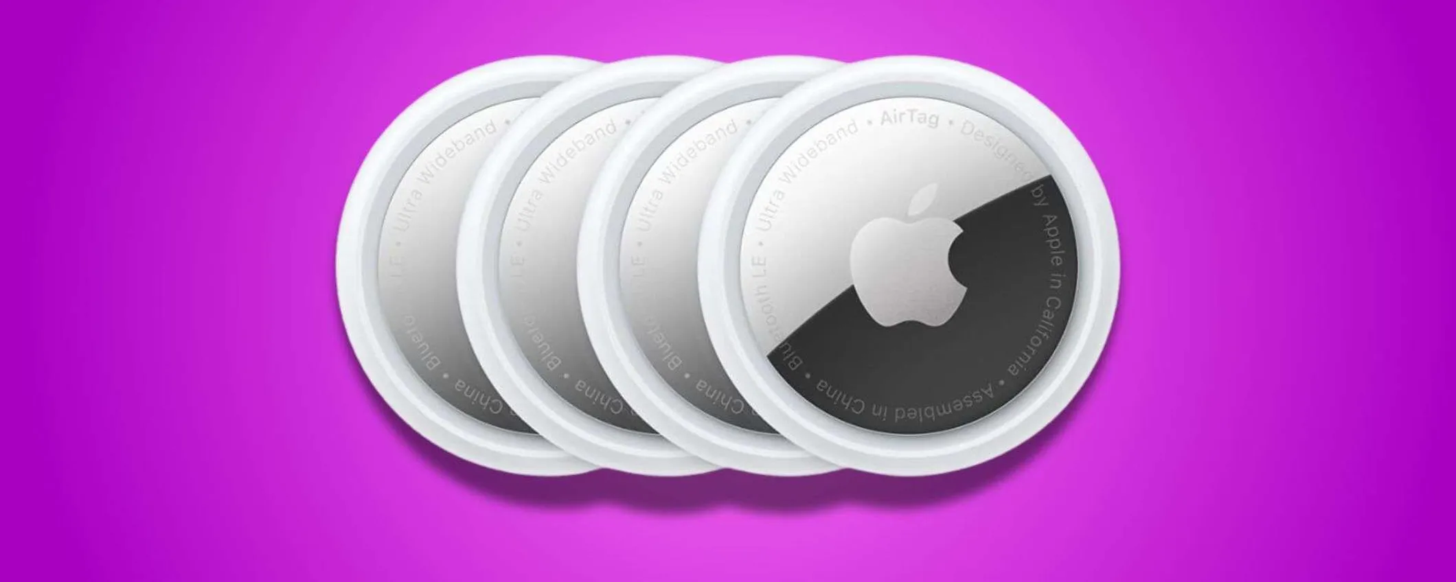 Apple AirTag in offerta: 4 dispositivi a prezzo ribassato per non perdere più nulla