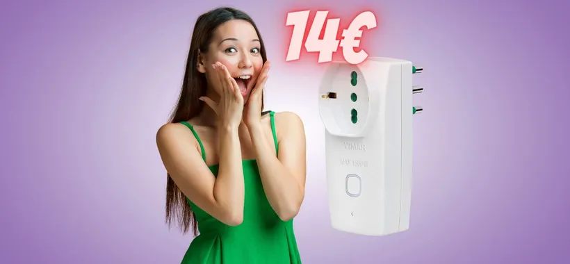 Presa smart WiFi compatibile con i comandi vocali a 14€, PROMO SHOCK