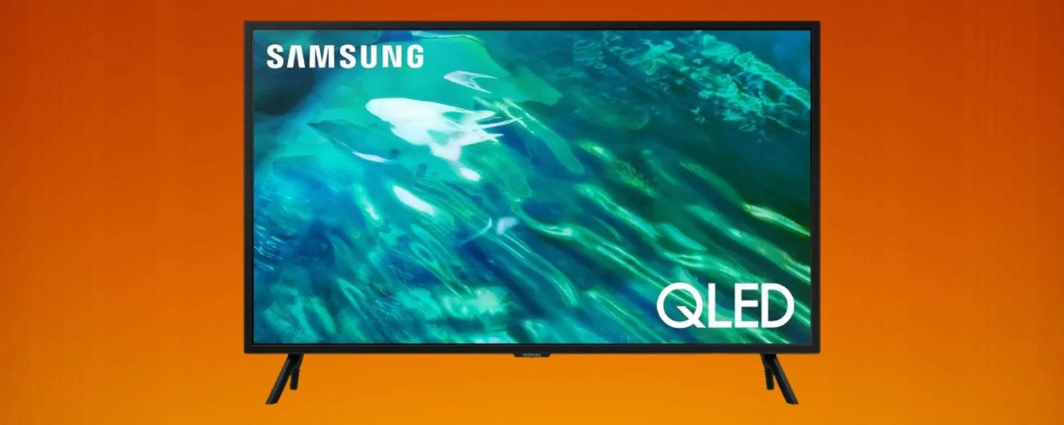Doppia offerta di Amazon su TV QLED Full HD Samsung: lo paghi solo 311€