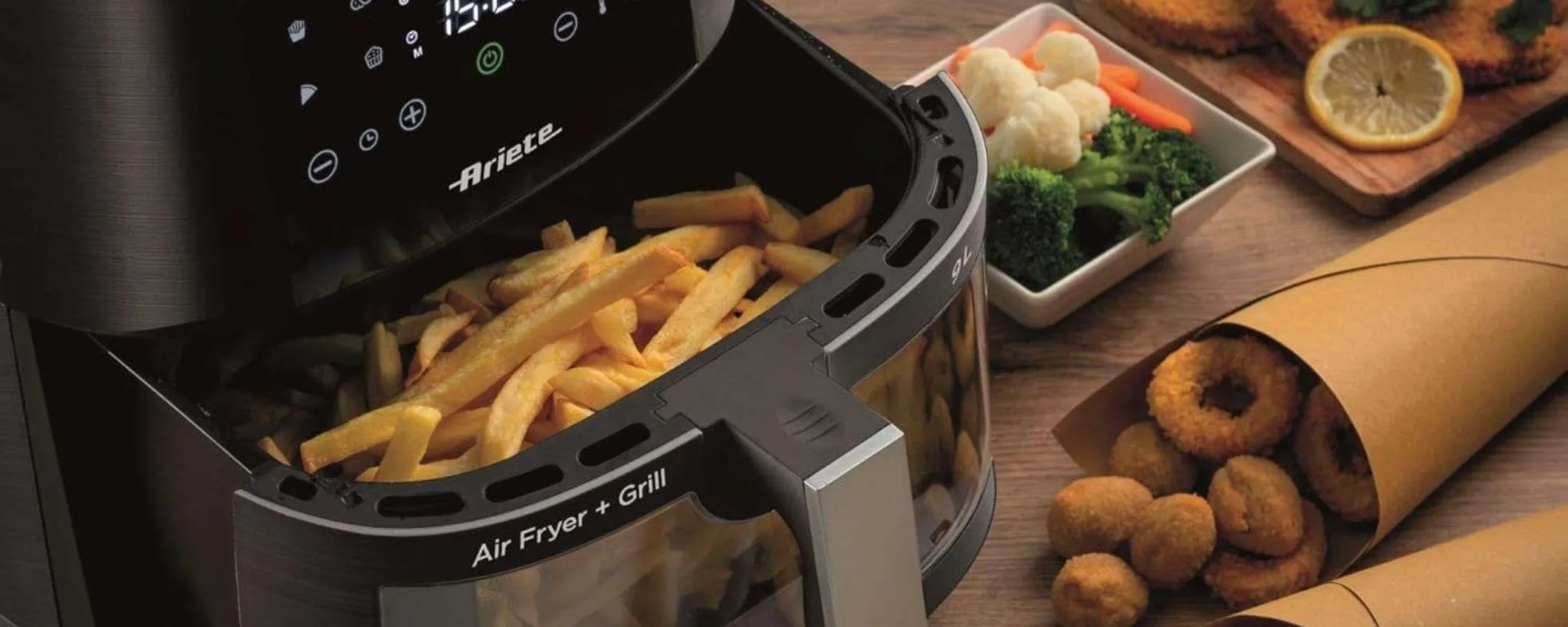 La MAXI friggitrice ad aria di Ariete da 9 litri crolla di prezzo su Amazon