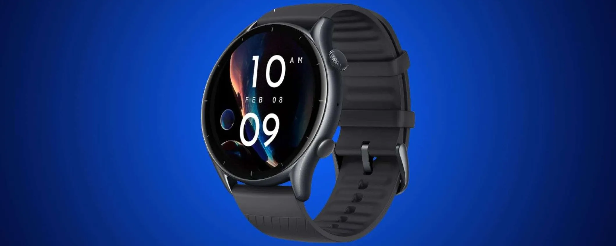 Amazfit GTR 3 in super offerta: il prezzo crolla sotto i 100€