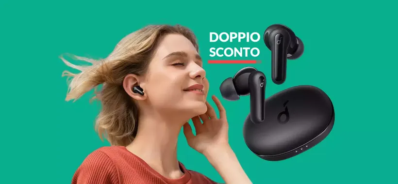 Auricolari Soundcore per musica e chiamate PERFETTE: solo 27€