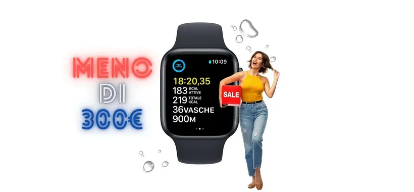 Apple Watch SE 2 a meno di 300€ solo su MediaWorld