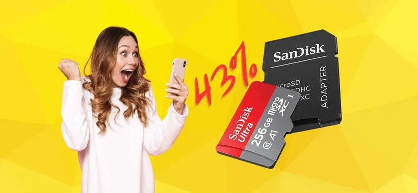 SanDisk Ultra: microSD da 128 GB più adattatore in SCONTO del 43%