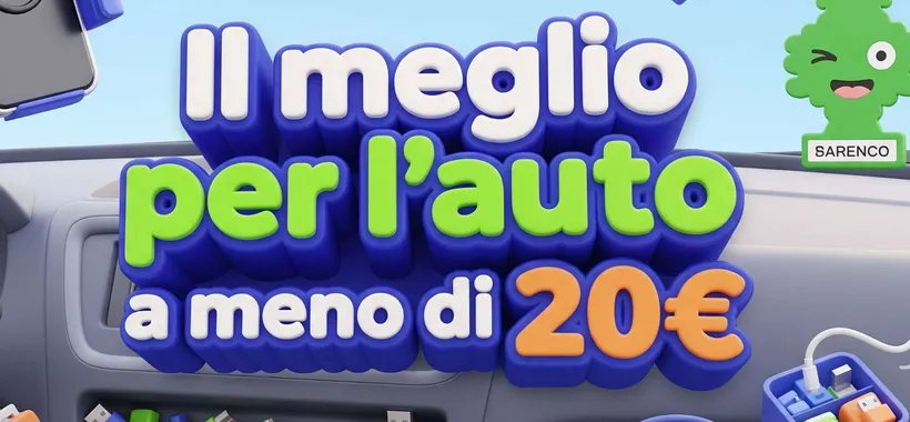 Accessori per auto da 1,59€ a meno di 20€: prezzi ASSURDI su Amazon