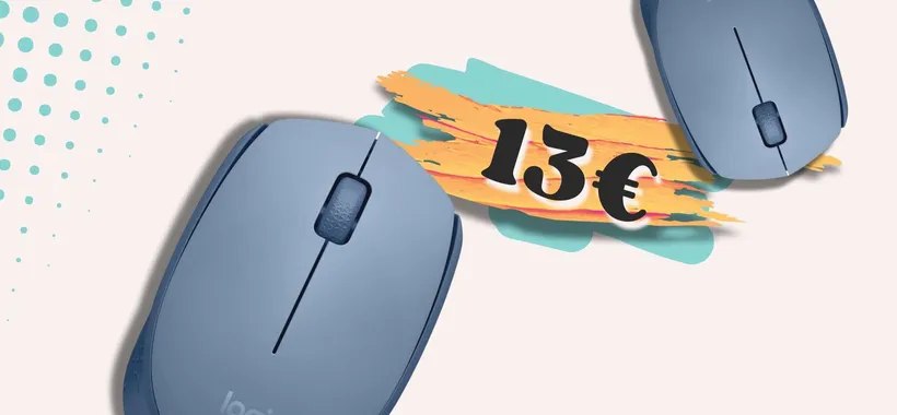Logitech M171 colorato e WIRELESS per un mouse da 12 mesi COMODO
