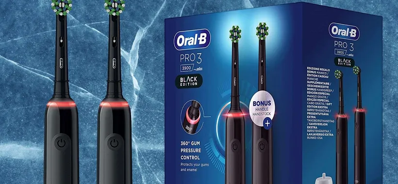 Oral-B Pro 3: 2 spazzolini elettrici PREMIUM a prezzo di metà (-54%)