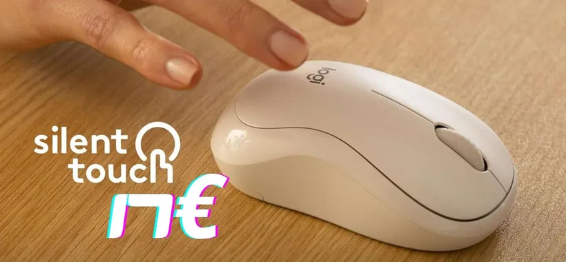 Logitech M240: un mouse wireless super compatto e silenzioso a soli 17€
