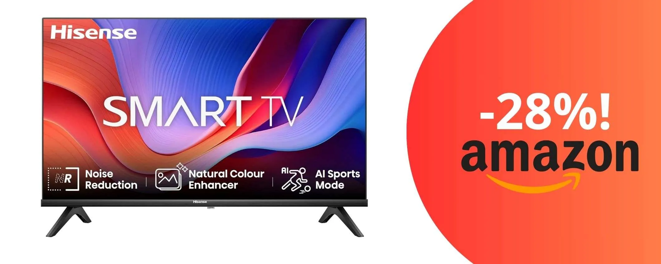 Smart tv compatta e versatile: intrattenimento e funzionalità direttamente a casa tua