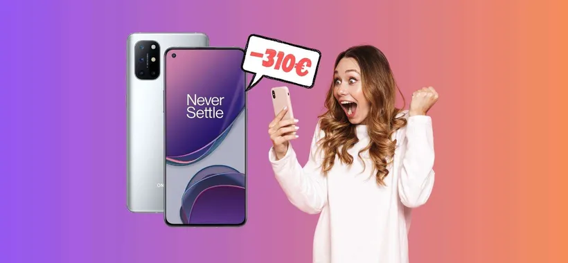 OnePlus 8T: il prezzo scende ancora al più BASSO ASSOLUTO (-310€)