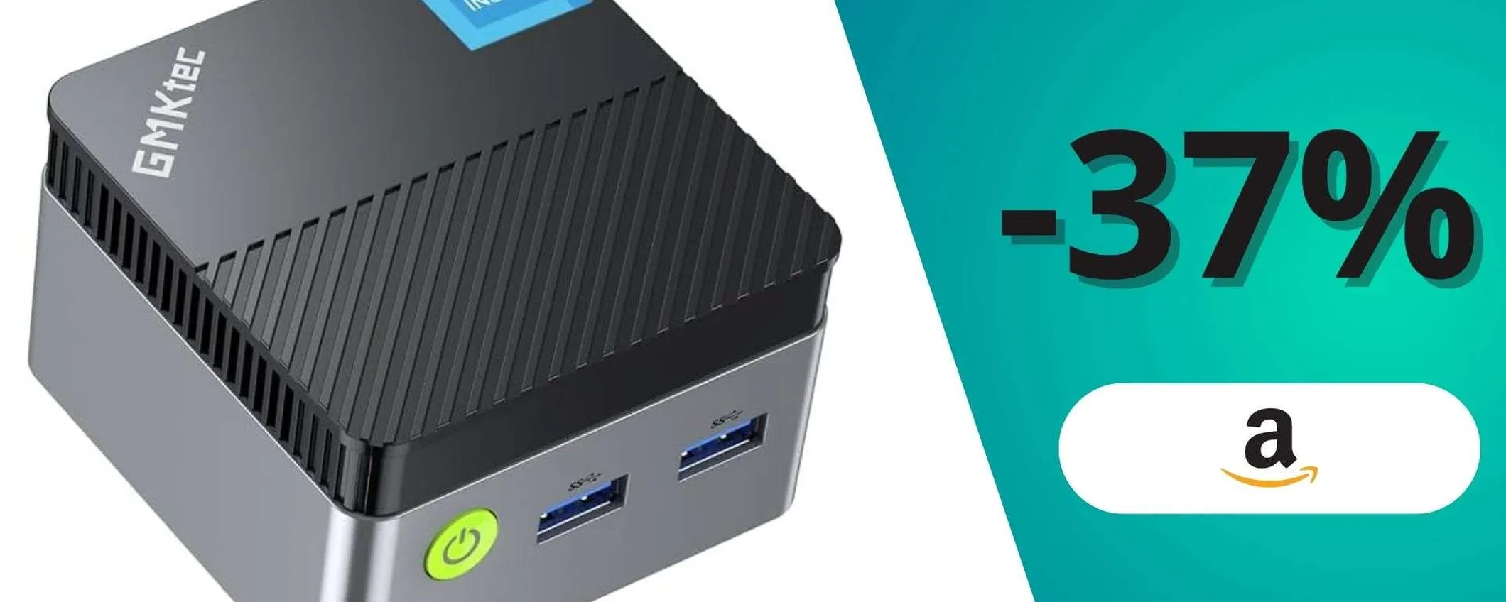 Mini PC a prezzo BOMBA: solo169,96€ (-37%) per 12GB di RAM e Windows 11