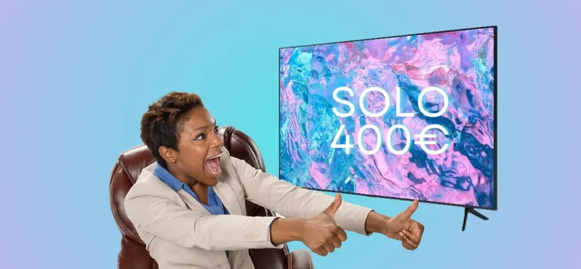 Smart TV Samsung 4K 55": scopri come averlo a 400€