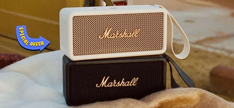 Marshall Kilburn II, la cassa Bluetooth portatile con 20 ore di autonomia, solo su Amazon al 24% di sconto