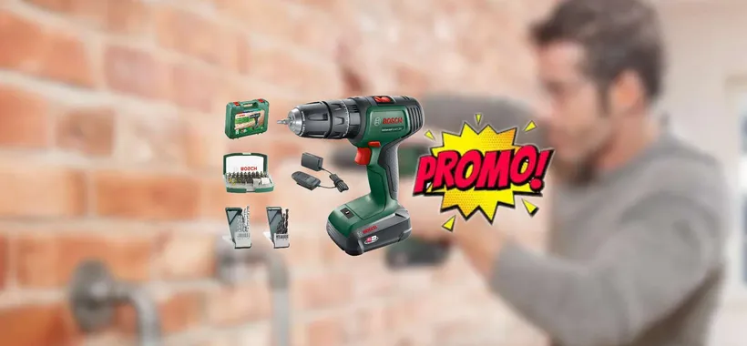 Trapano Avvitatore Bosch a meno di 100€ con batteria e kit valigetta