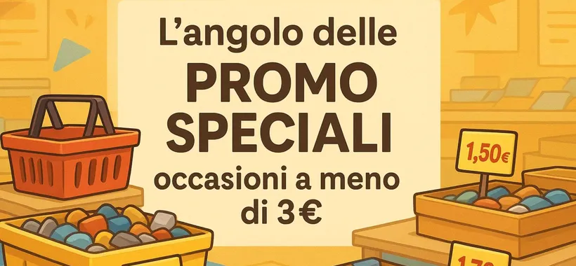 Amazon, l’angolo delle PROMO SPECIALI: occasioni pazzesche a meno di 3€