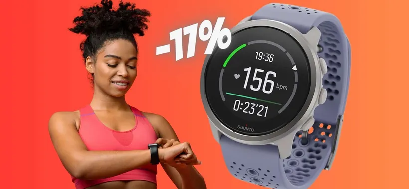 Suunto 5 Peak: smartwatch sportivo con 100 ore di autonomia (-17%)