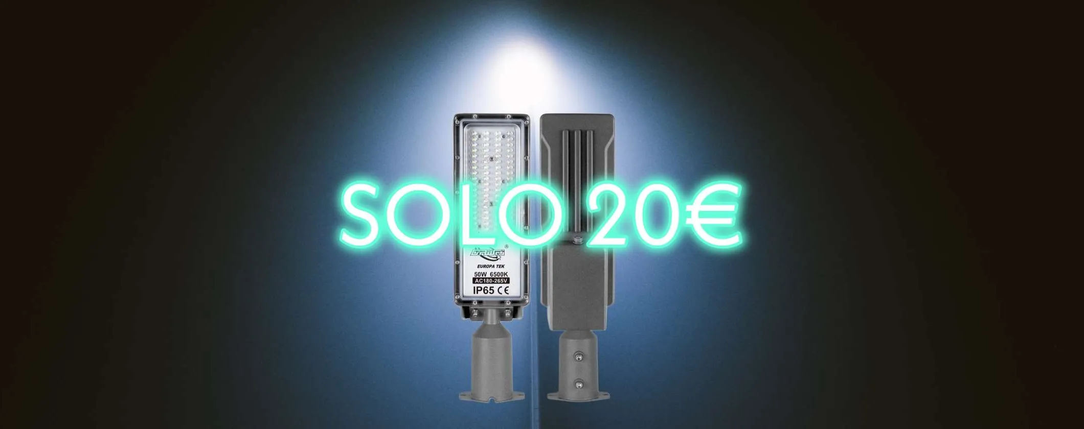 eBay lancia l’offerta lampo: faro LED ultra luminoso a 20€