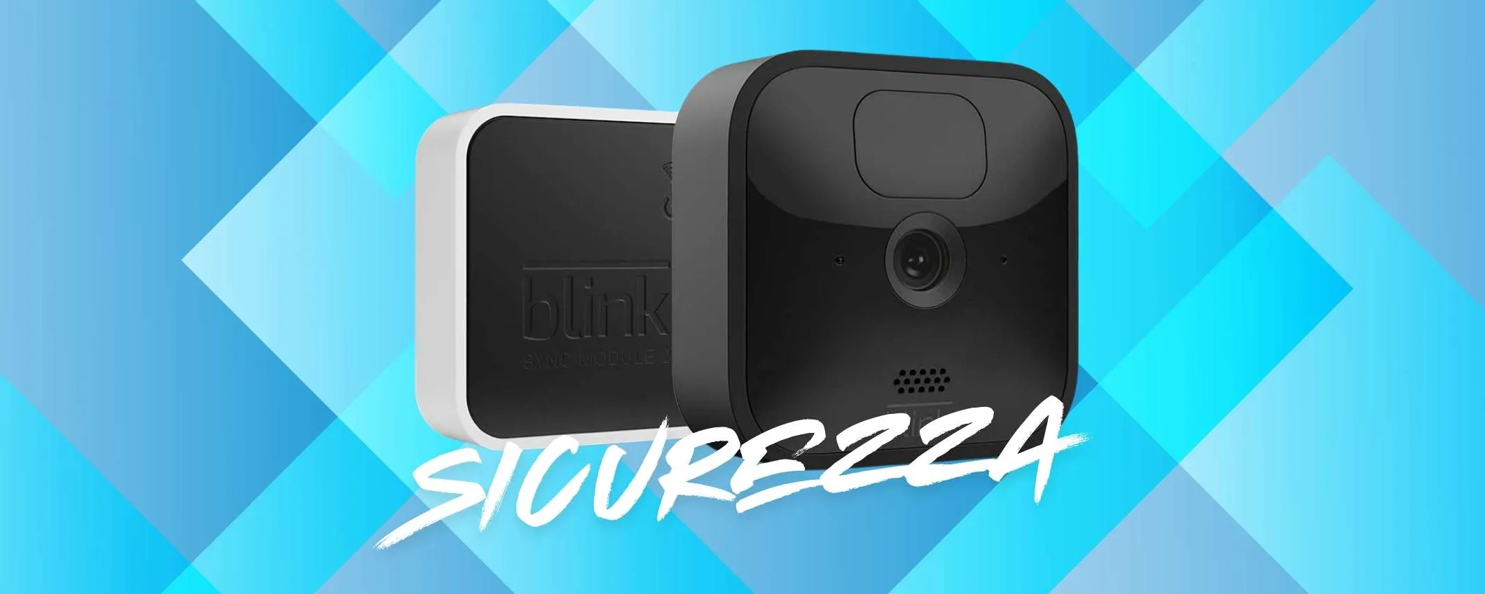 Videocamera di sicurezza Blink Outdoor: niente fili e sorveglianza completa (solo 33€)