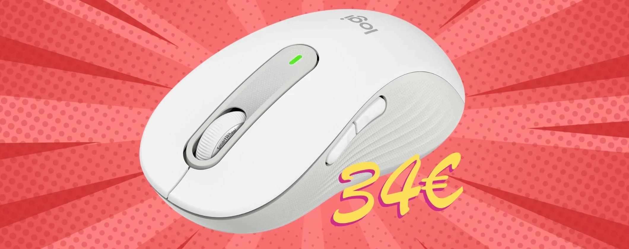 Mouse wireless economico di qualità? Logitech Signature M650 L a 34€