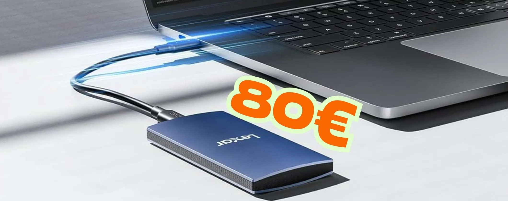 SSD esterno Lexar ES3 da 1TB fino a 1050 MB/s a soli 80€ è un best buy