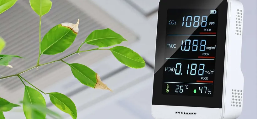 Monitor della qualità dell'aria: solo 18,99€ per garantirti una casa SANA