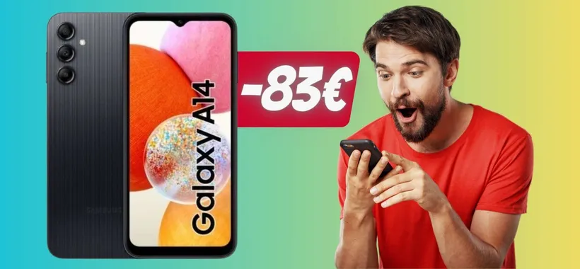 Smartphone con il miglior rapporto qualità prezzo? Samsung Galaxy A14
