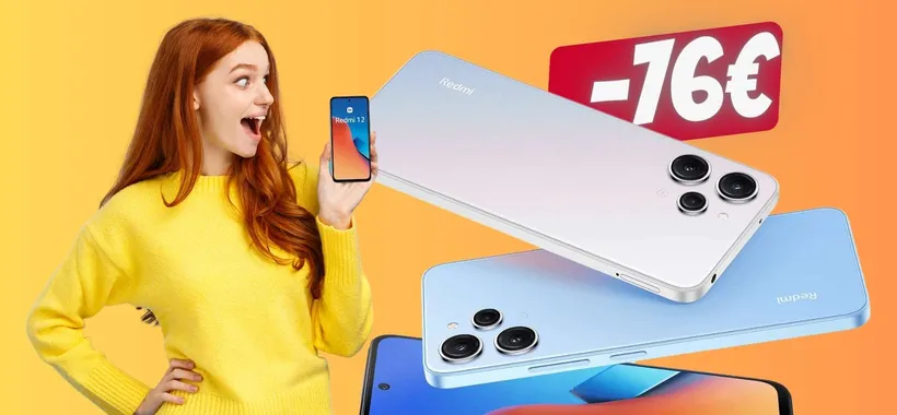 Xiaomi Redmi 12 da 256GB in SCONTO di 76€ solo su Amazon
